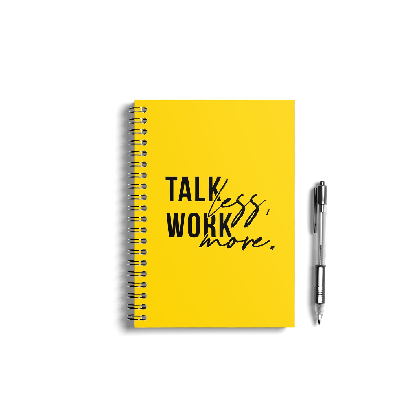 Talk Less, Work More Notebook