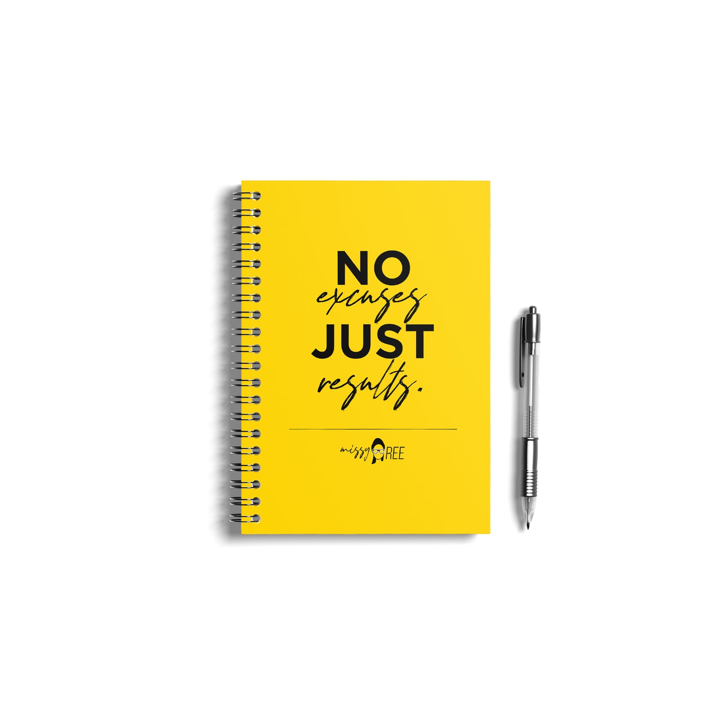 No Excuses, Just Results Notebook