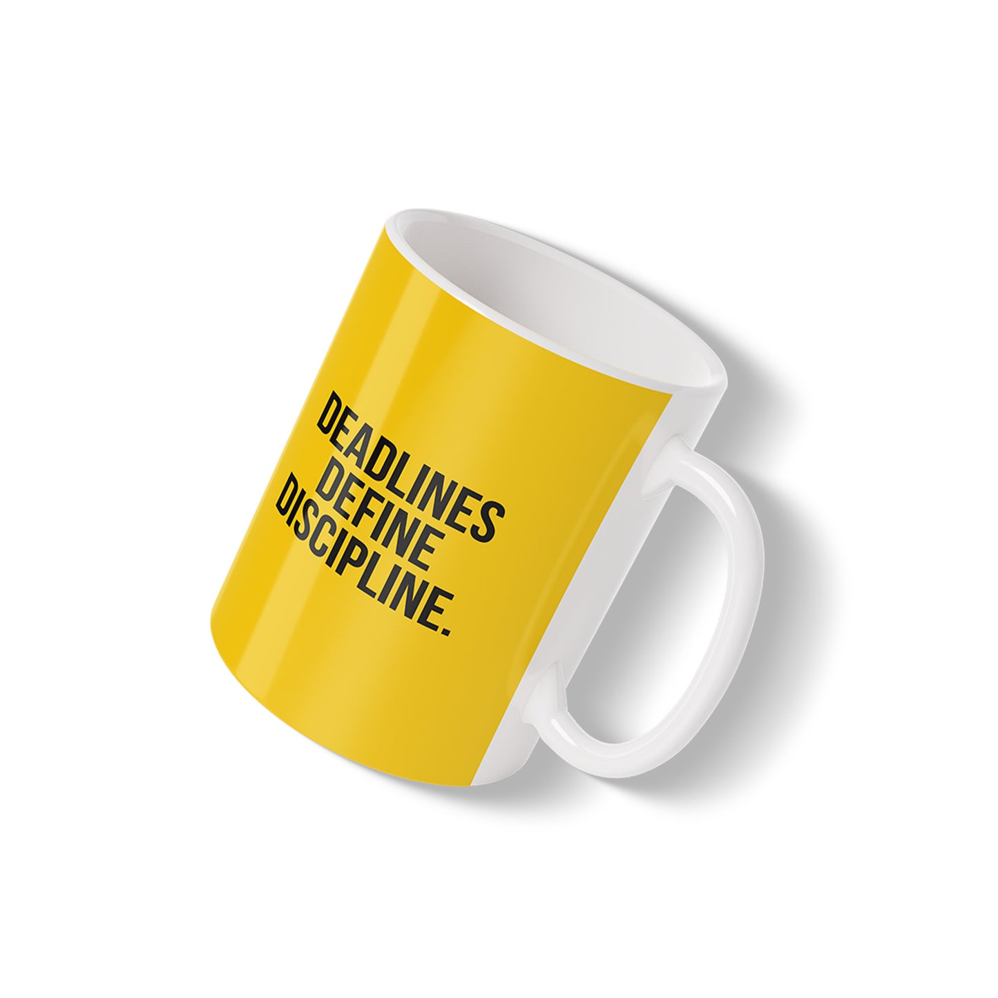 Deadlines Define Discipline Mug
