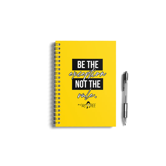 Be the Exception, Not the Rule Notebook