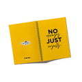 No Excuses Just Results Spiral Notebook